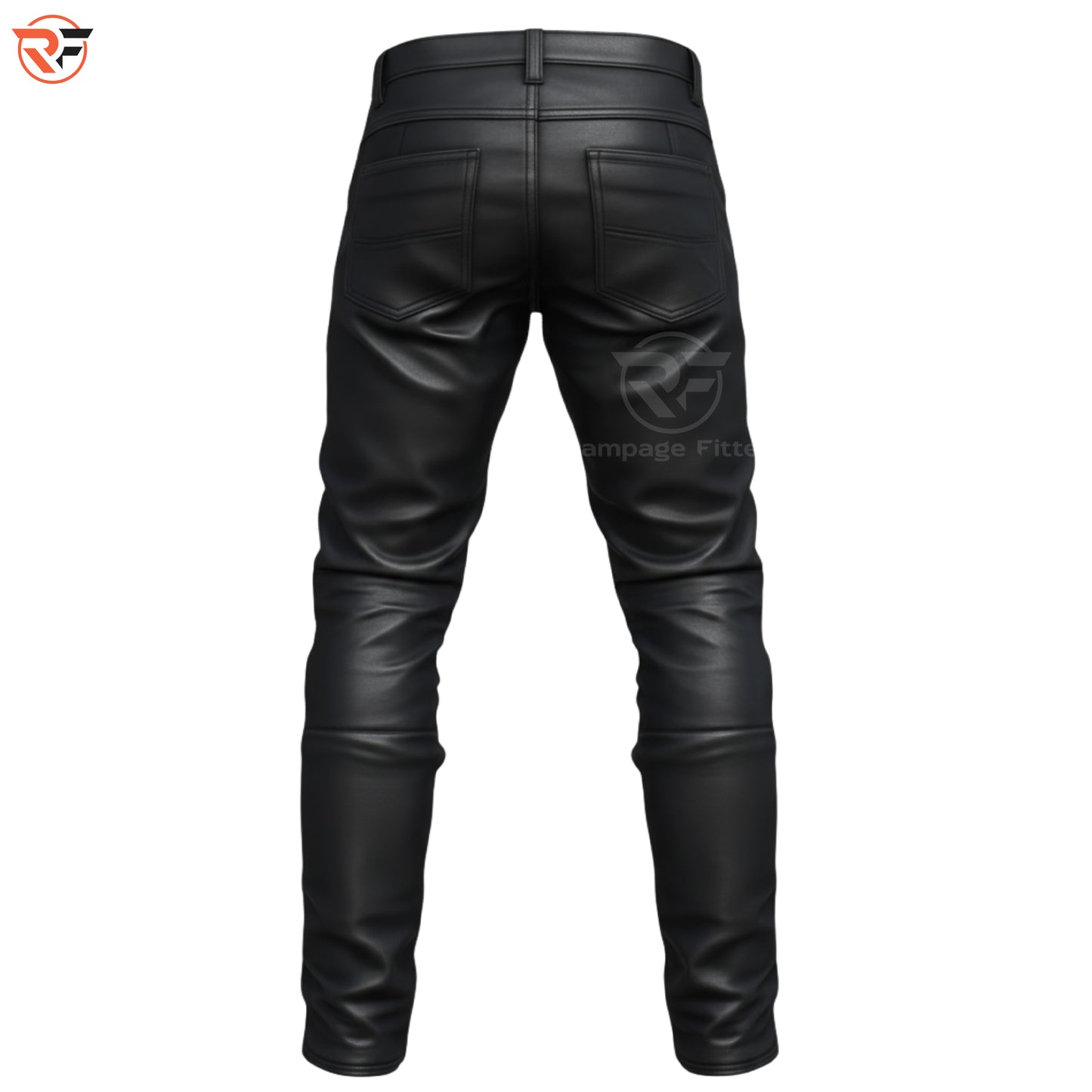 Men's Padded Biker Motorcycle Leather CE Armoured Trousers | Biker Cargo Pants