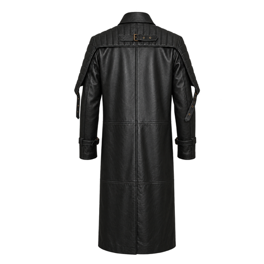 Van Helsing's Leather Trench Coat | Custom Vampire Hunter Halloween Costume