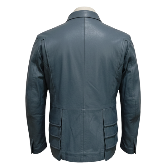 Men's Military Jacket, Leather Steampunk Parade Blazer, Pirate Cosplay Costume, Chris Pine Inspired Outift