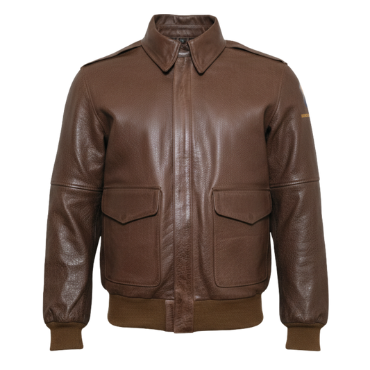 Made in Heaven Resident Evil 2 Jacket | Chris Redfield Leather Bomber Jacket – RE2 Cosplay Costume Gamer Jacket