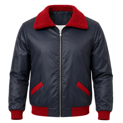 Mr. Plow Satin Bomber Jacket | Simpsons Inspired Cosplay