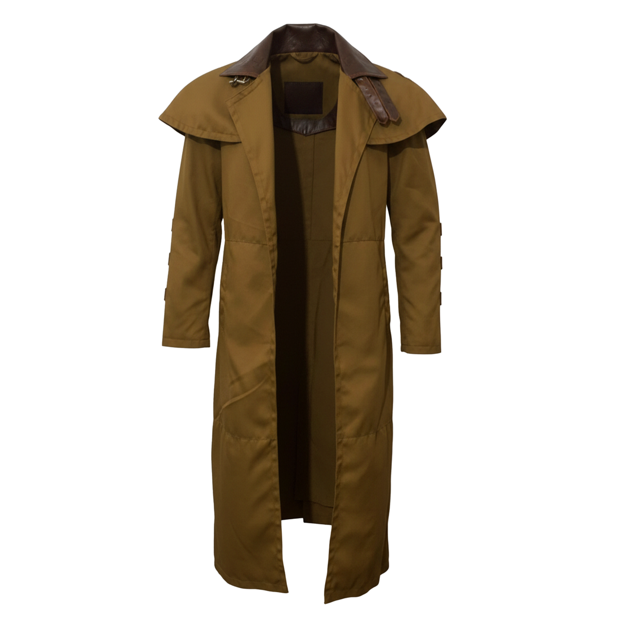 Ron Perlman Hell's Boy Golden Army Inspired Trench Coat - Long Cotton Warrior Costume