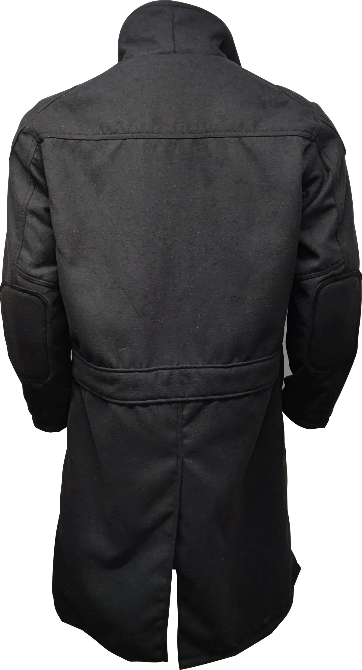 Wool Blend Military Trench Coat - Dark Style Long Jacket