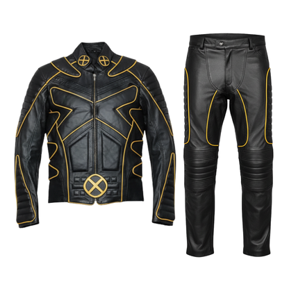 Wolverine Leather Jacket & Pants Set | X-Men Cosplay Costume
