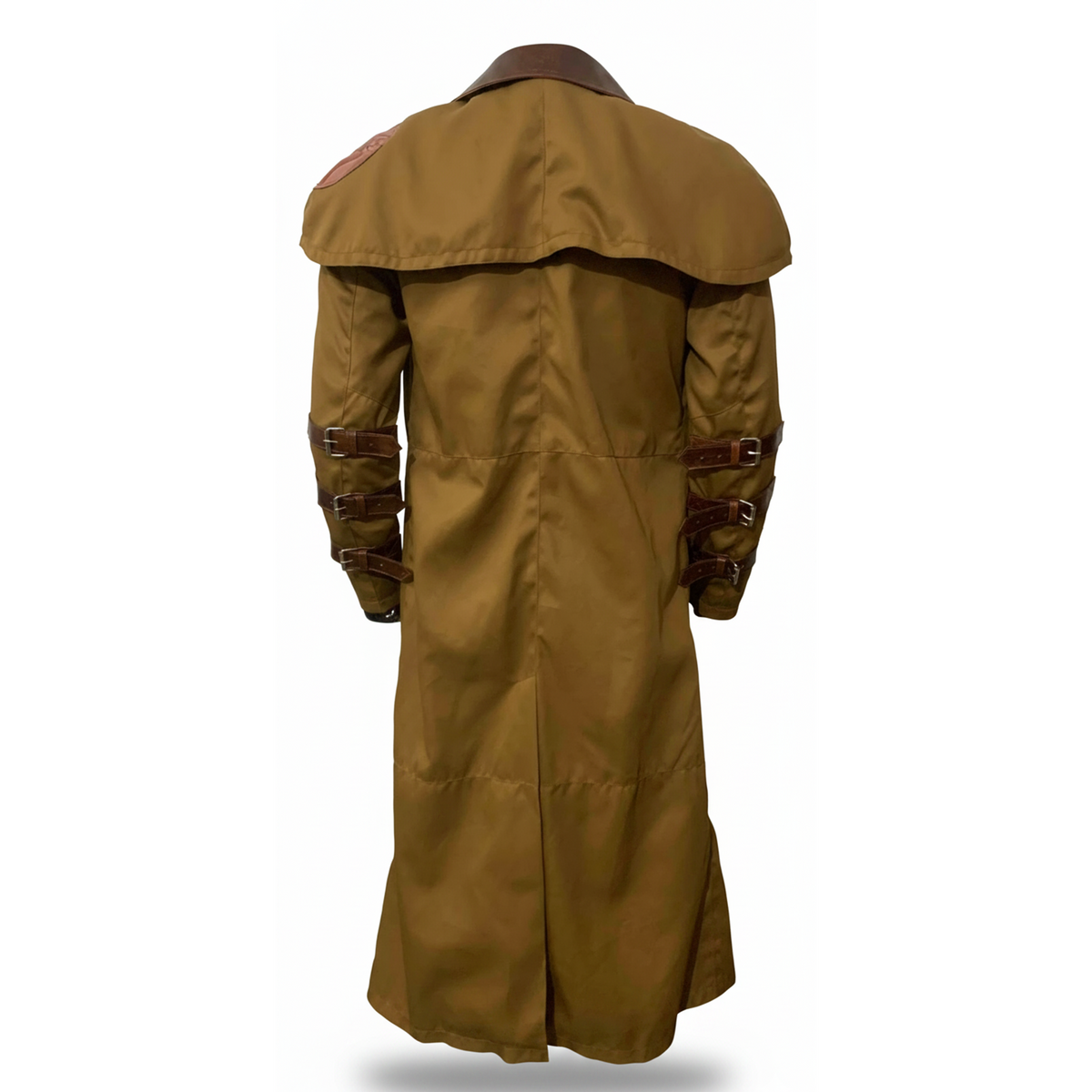 Ron Perlman Hell's Boy Golden Army Inspired Trench Coat - Long Cotton Warrior Costume